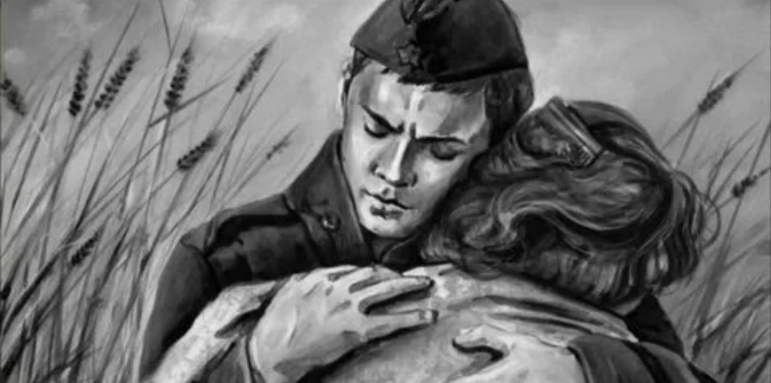 Он ушёл на войну темной ночью,