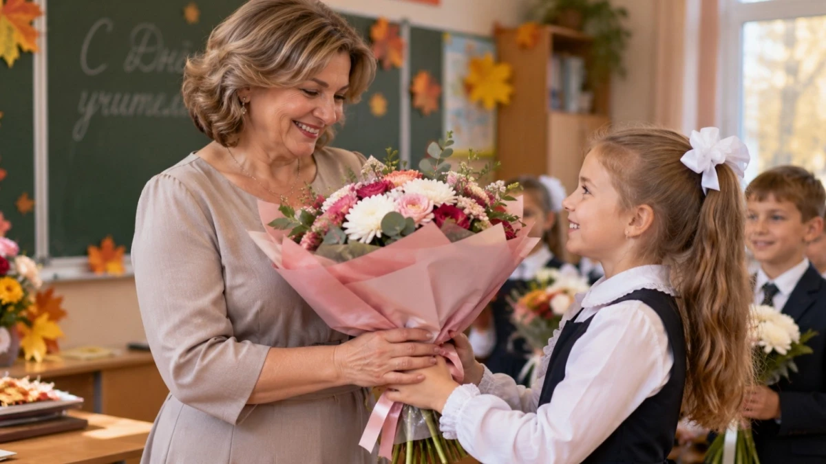 Сколько родители готовы потратить на подарок учителю?