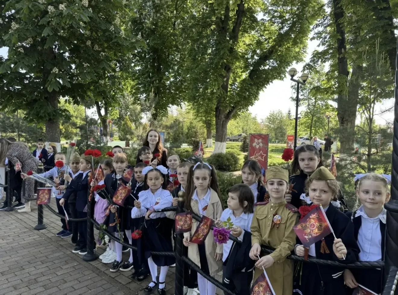 Наши самые юные ученики совершили важный шаг на пути к осознанию великой истории своей страны. Малыш