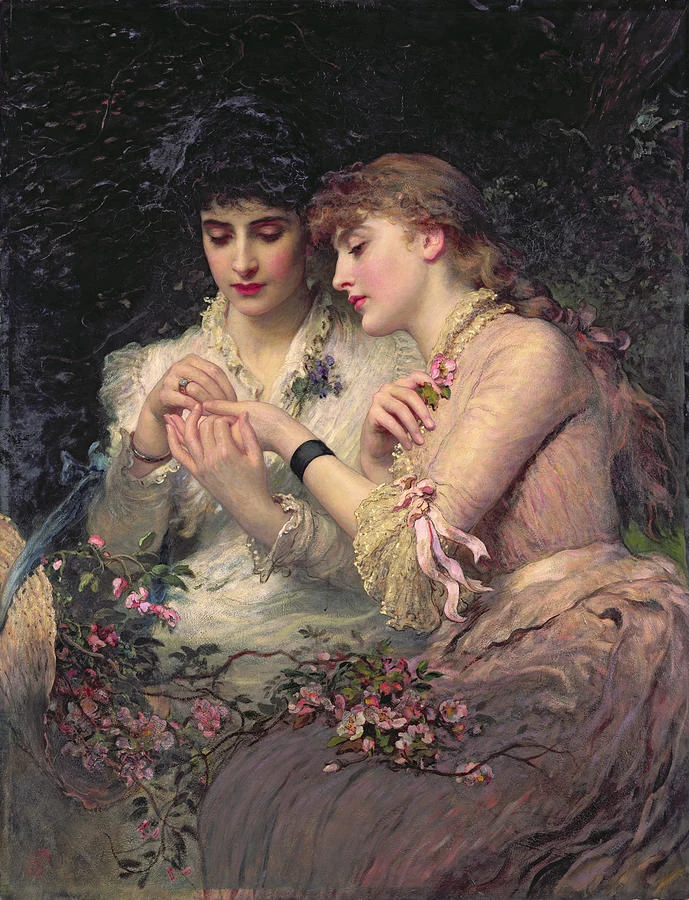 🎨 Джеймс Сент (1820–1916) — английский портретист, работавший при дворе. Картина «Шипы...