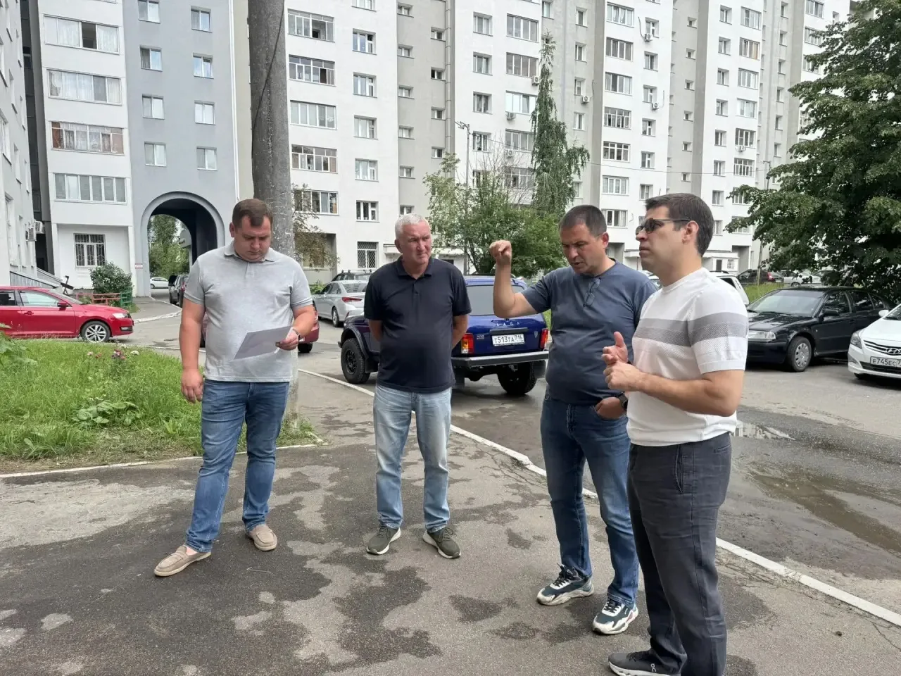 Утро в избирательном округе
