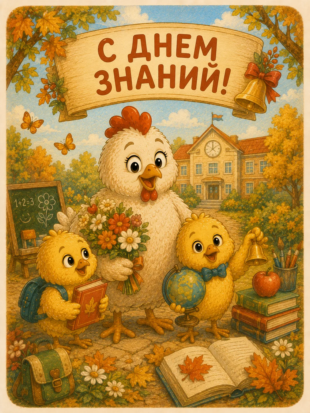 Дорогие родители и дети! И учителя, разумеется, тоже!