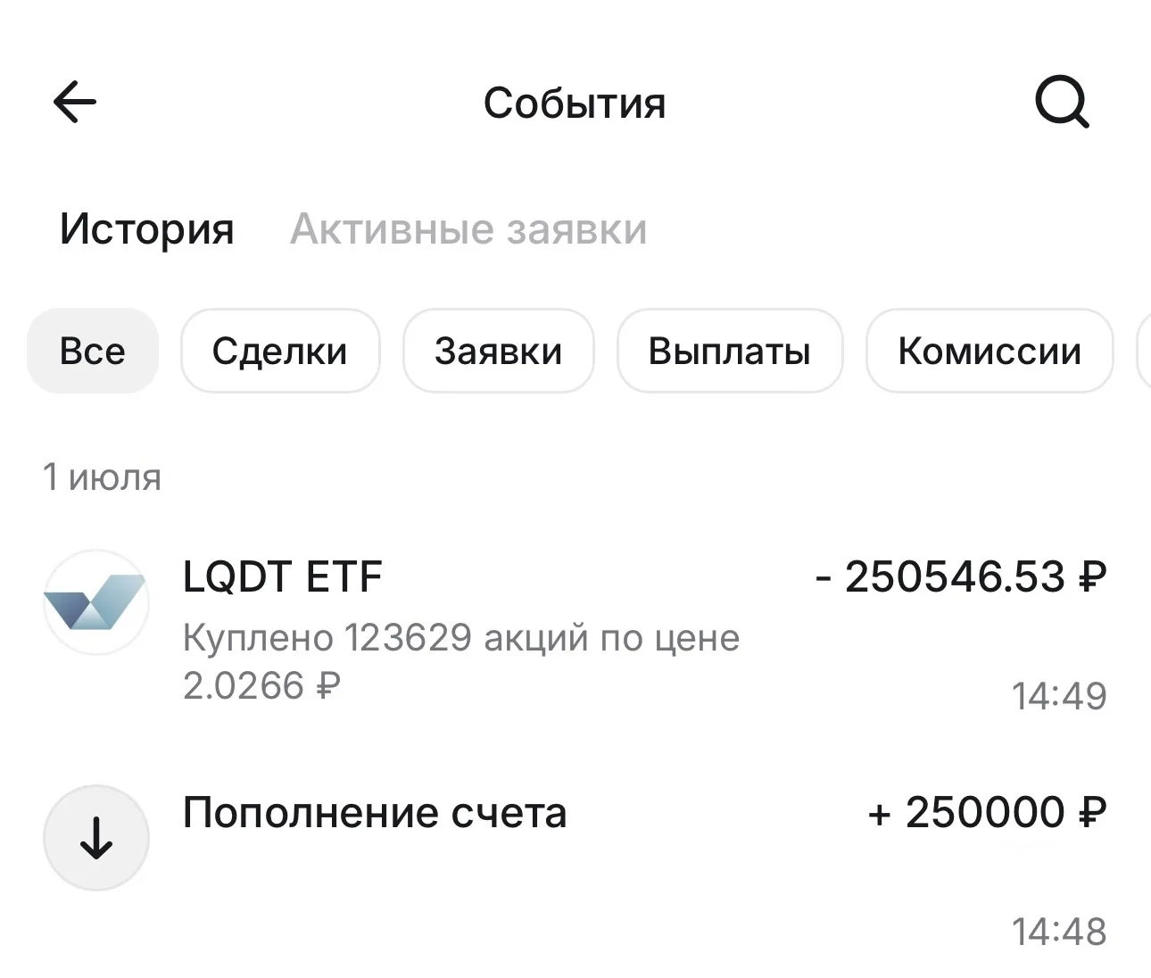 В наше неспокойное время пополняю счет на 250к

Продолжаю наращивать свой капитал. Пополнил брокерск