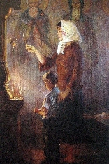 Отцы пустынники и же­ны не­пороч­ны,