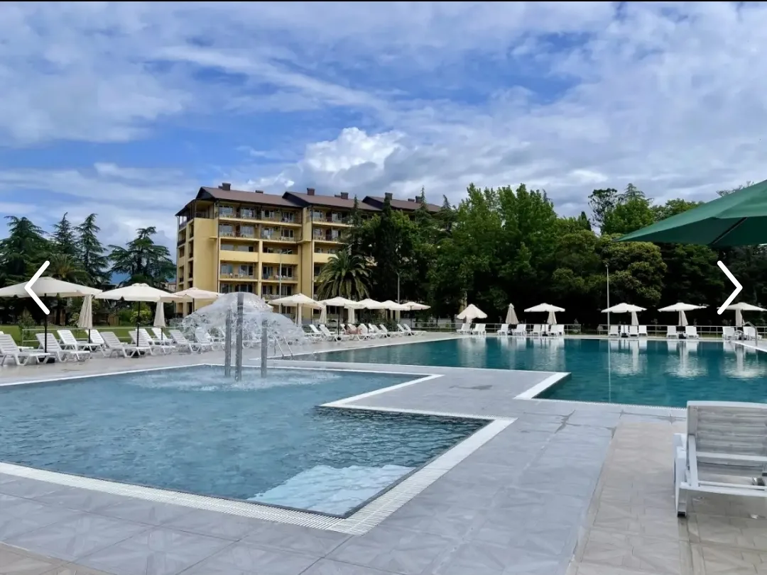 Вот эта цена 🔥🔥🔥 в Абхазию на лето в  Пицунду из Тюмени  🏨 Олимп парк-отель 3⭐️ Парк-отель в поселке