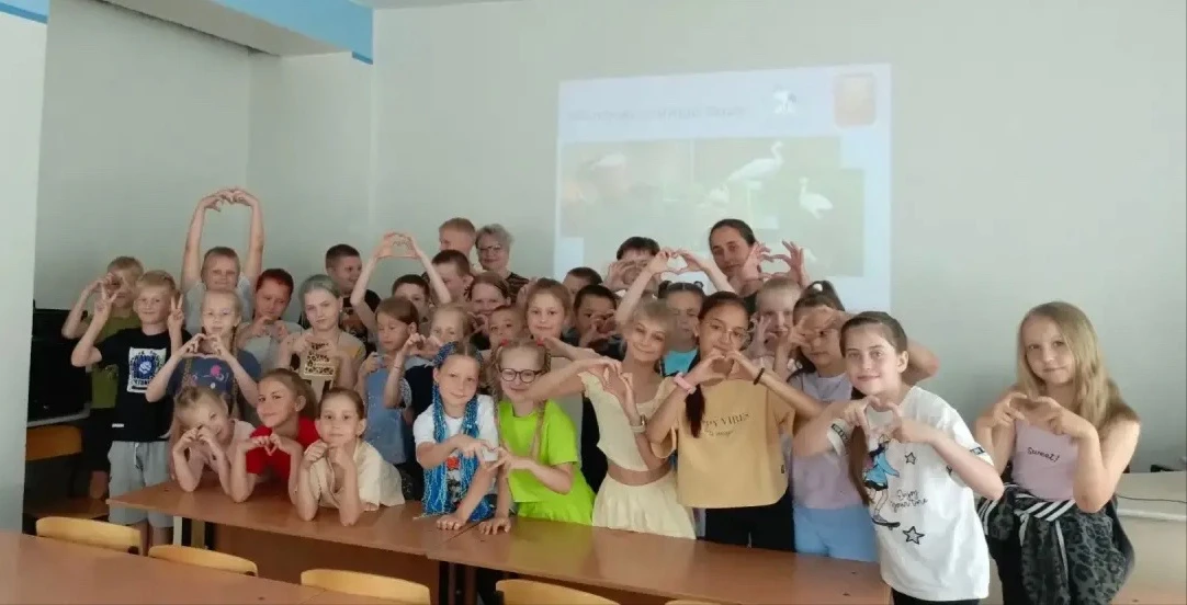 Сегодня 🌍 в гостях у нашего лагеря побывала начальник отдела экологического просвещения заповедника