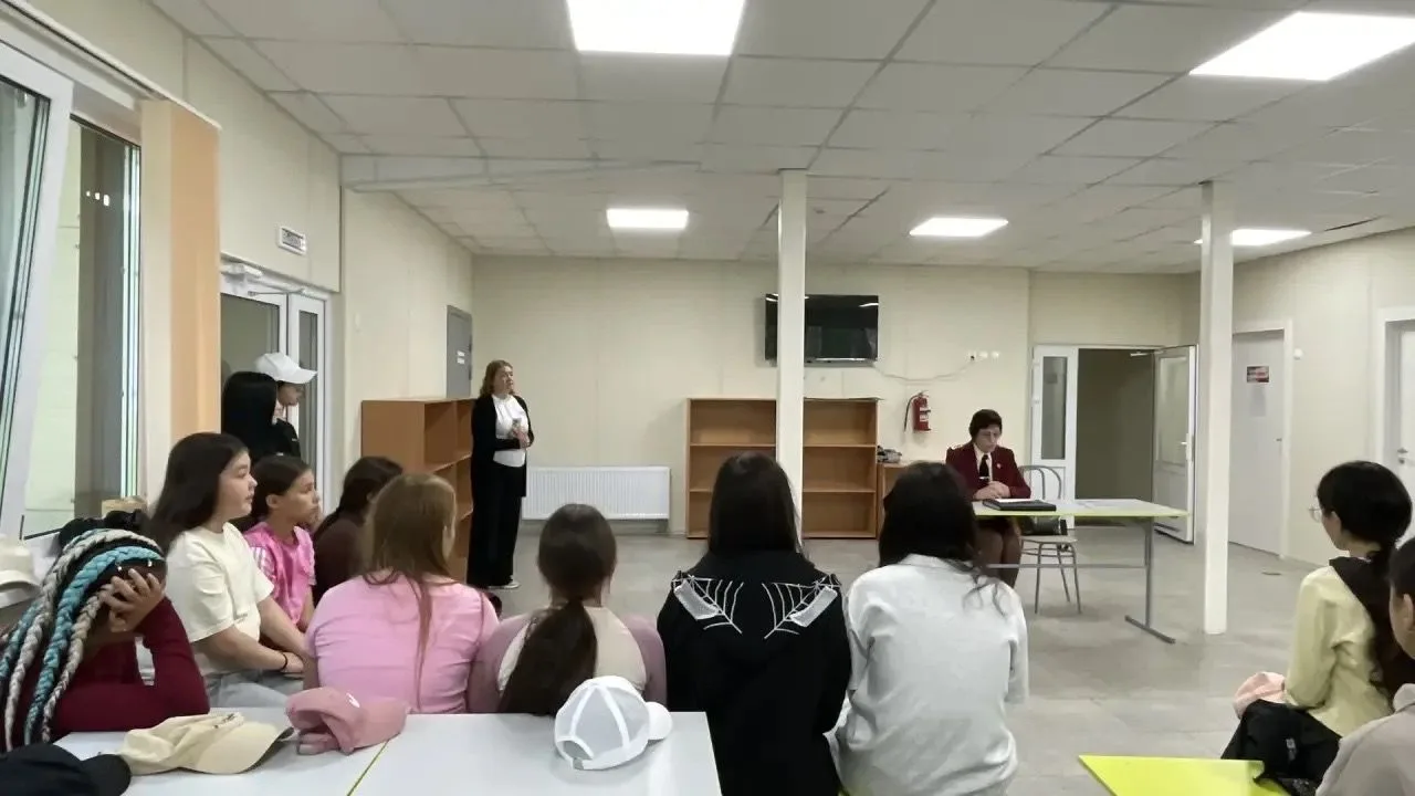 В МАУ ДОЛ «Орлёнок» прошла встреча с экспертом Роспотребнадзора по вопросам здорового образа жизни ✅