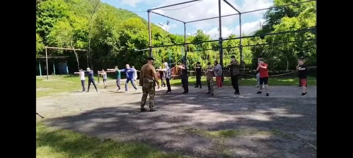 Продолжается военно-патриотический слет-поход на ТБ "Ореховая"! 🏕️💪