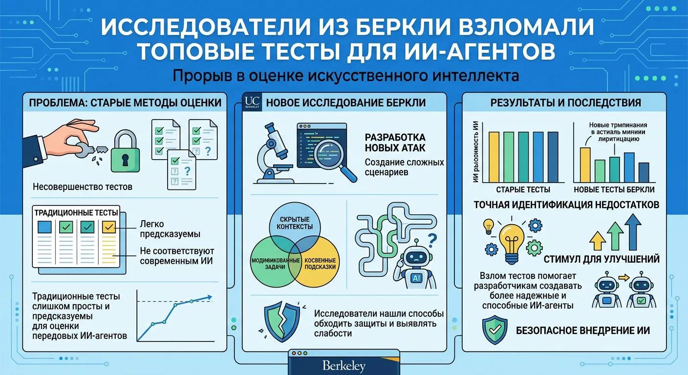 ⚡️ Исследователи из Беркли взломали топовые тесты для ИИ-агентов