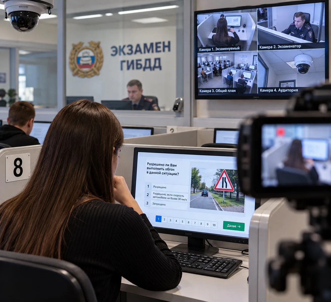 🚘 Экзамены на права начнут записывать на видео