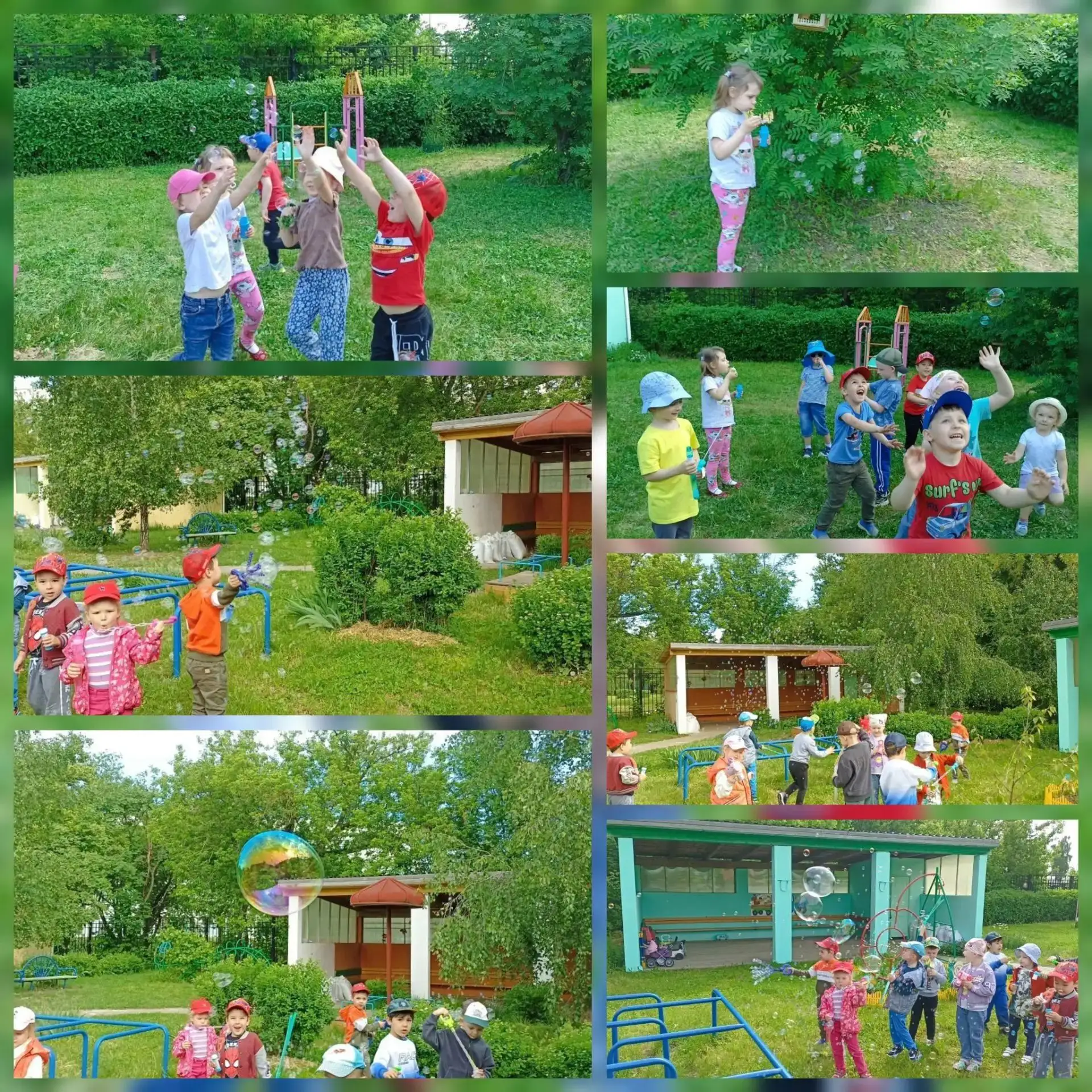 Весёлая прогулка в средней группе "Ягодки" СП "Сказка"