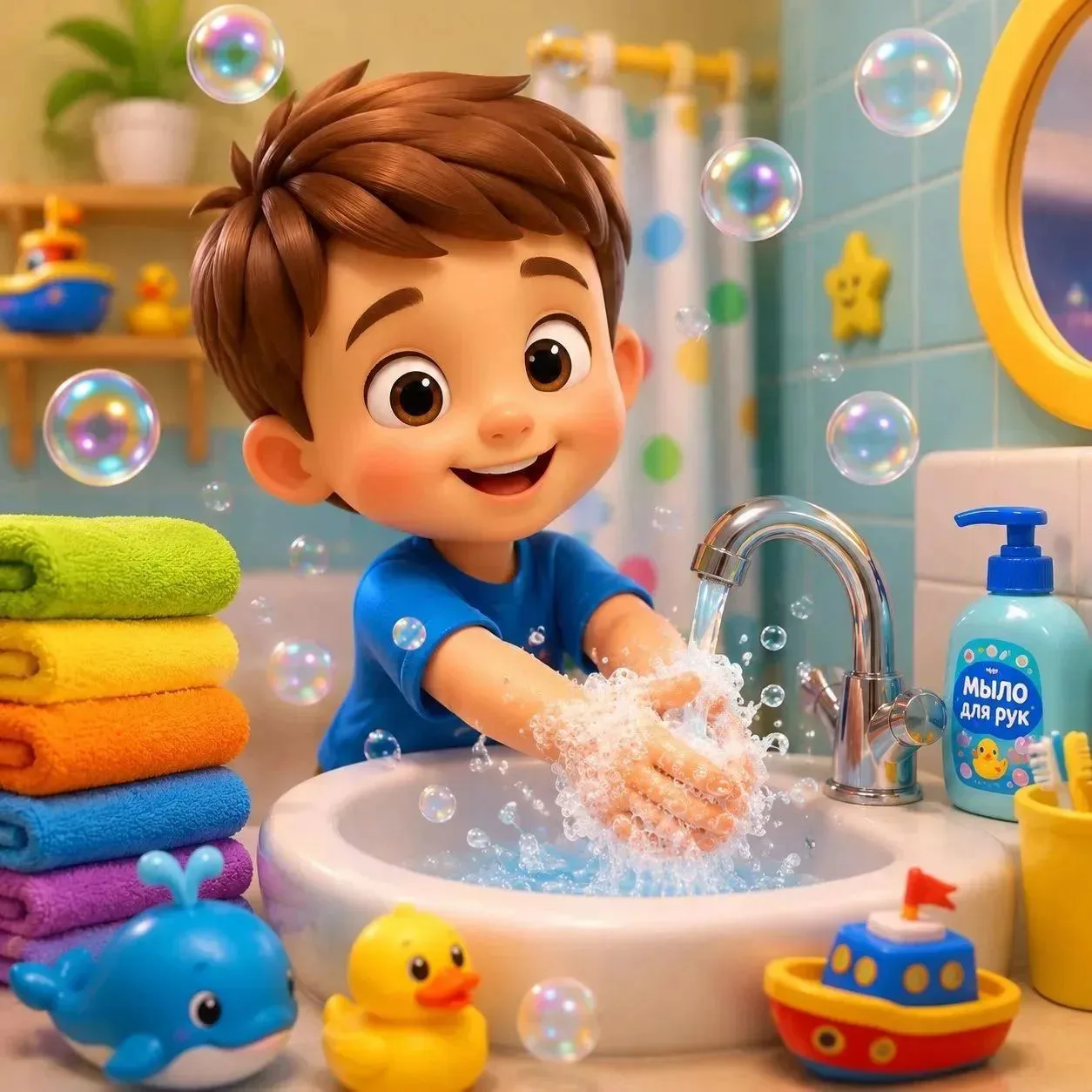 🧼 Чистые ладошки — залог здоровья!