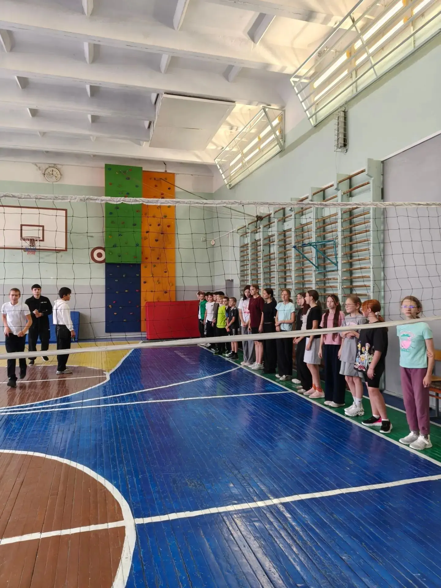 День самоуправления: урок физкультуры 🏐