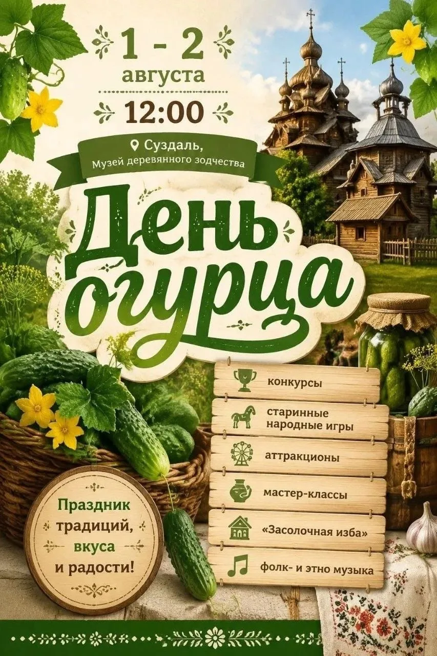 Огурцы 🥒 или Рыба 🐟

А вы уже решили, как провести эти выходные? В нашей области настоящий гастрон