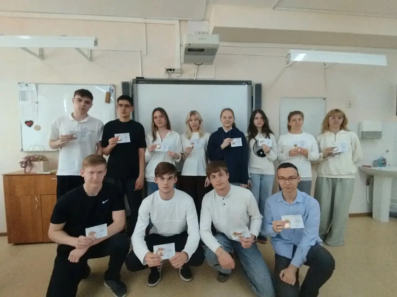 📢 Важное событие в жизни школы: наши ученики получили знаки отличия Всероссийского физкультурно‑спор