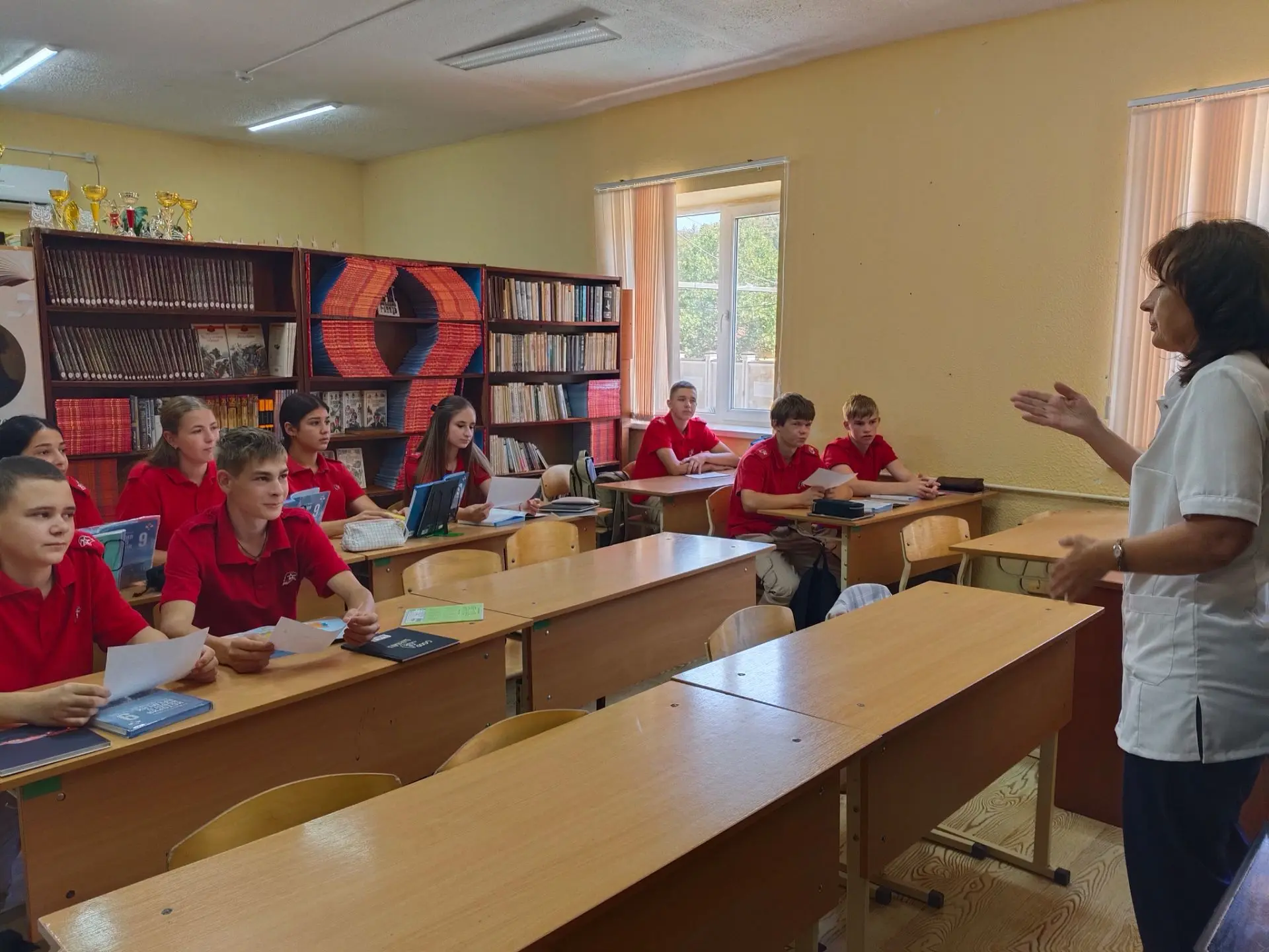 Урок здоровья в 9 «А»: знания от профессионала 🩺