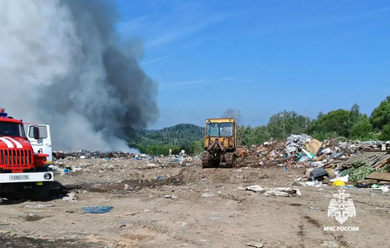 🚒В Чое ликвидировано возгорание