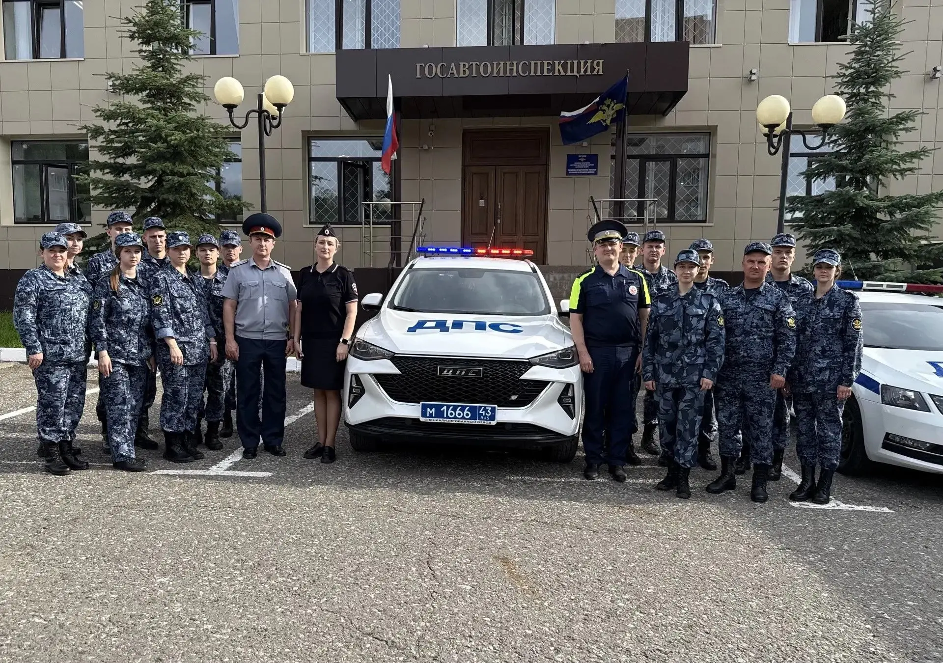 Слушатели Кировского ИПКР ФСИН России посетили Музей истории ГАИ-ГИБДД Кировской области