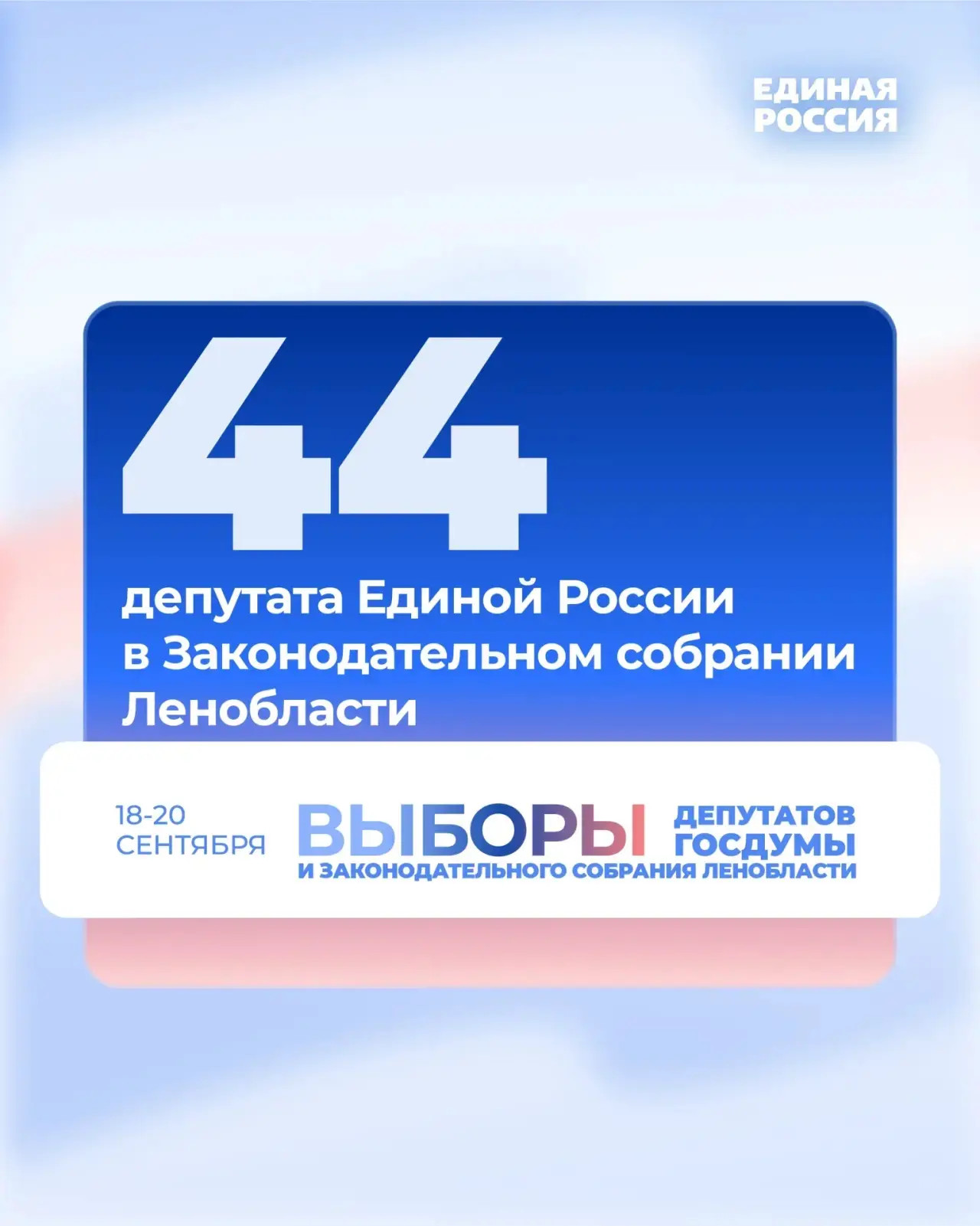 Единая Россия подтвердила статус главной политической силы страны.