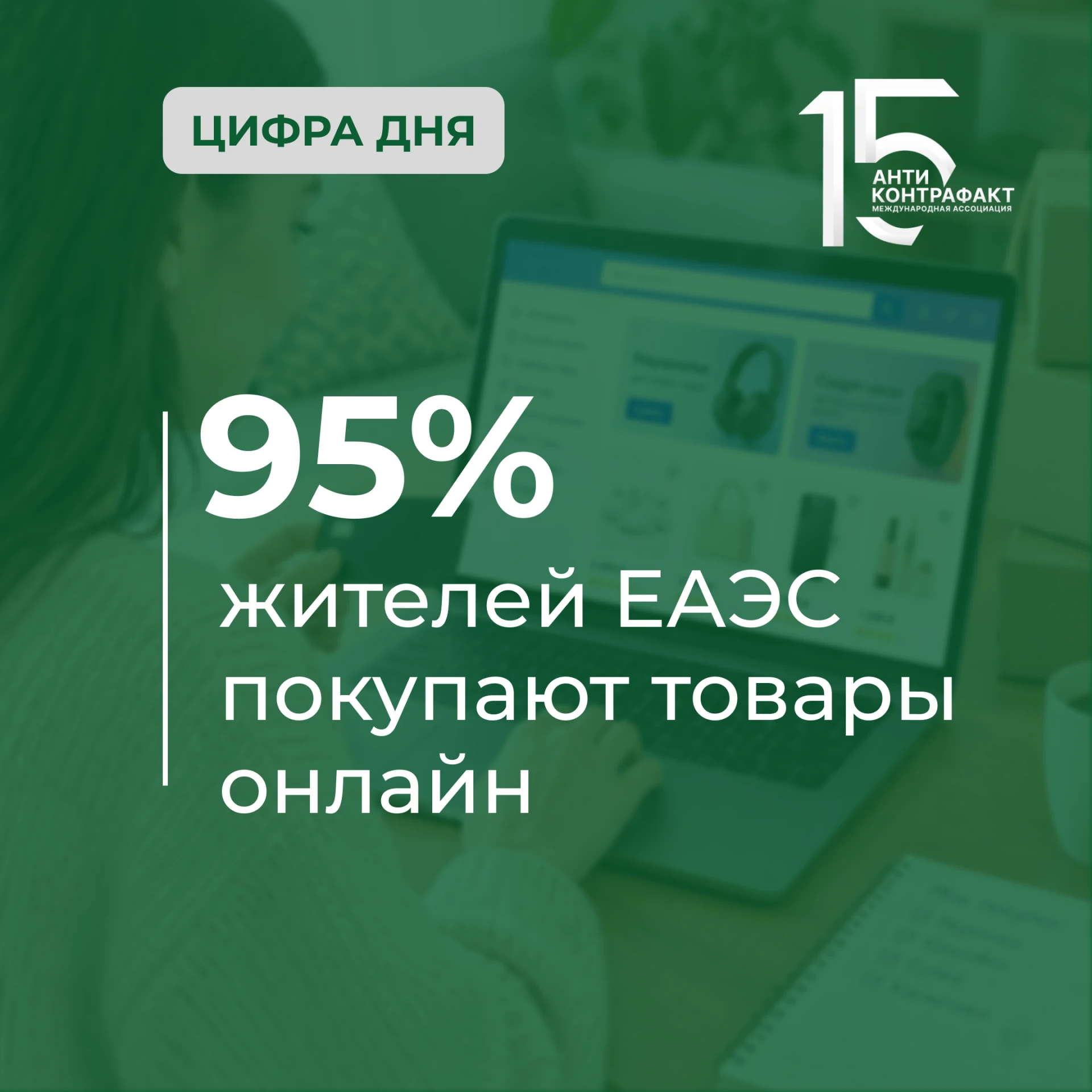 🛒 Каждый второй житель ЕАЭС сталкивался с нарушением прав при интернет-торговле