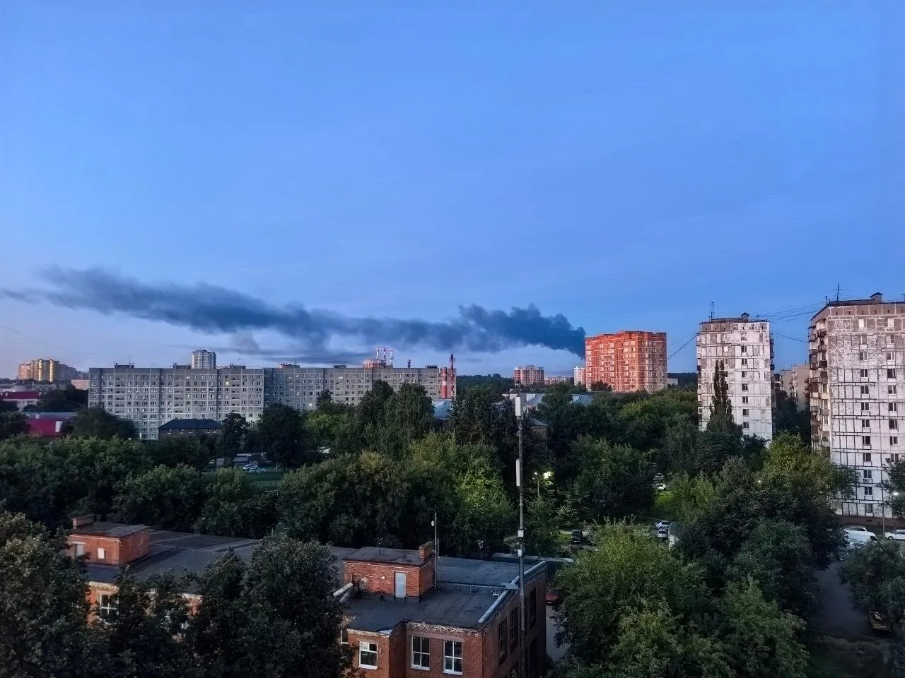 В Подольске взорван один склад WB — сообщают очевидцы с места происшествия.