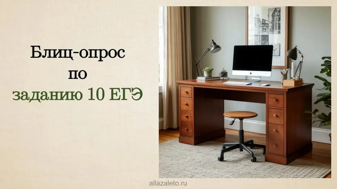 💡Блиц-опрос по 10 заданию ЕГЭ готов и придёт к вам уже в понедельник)