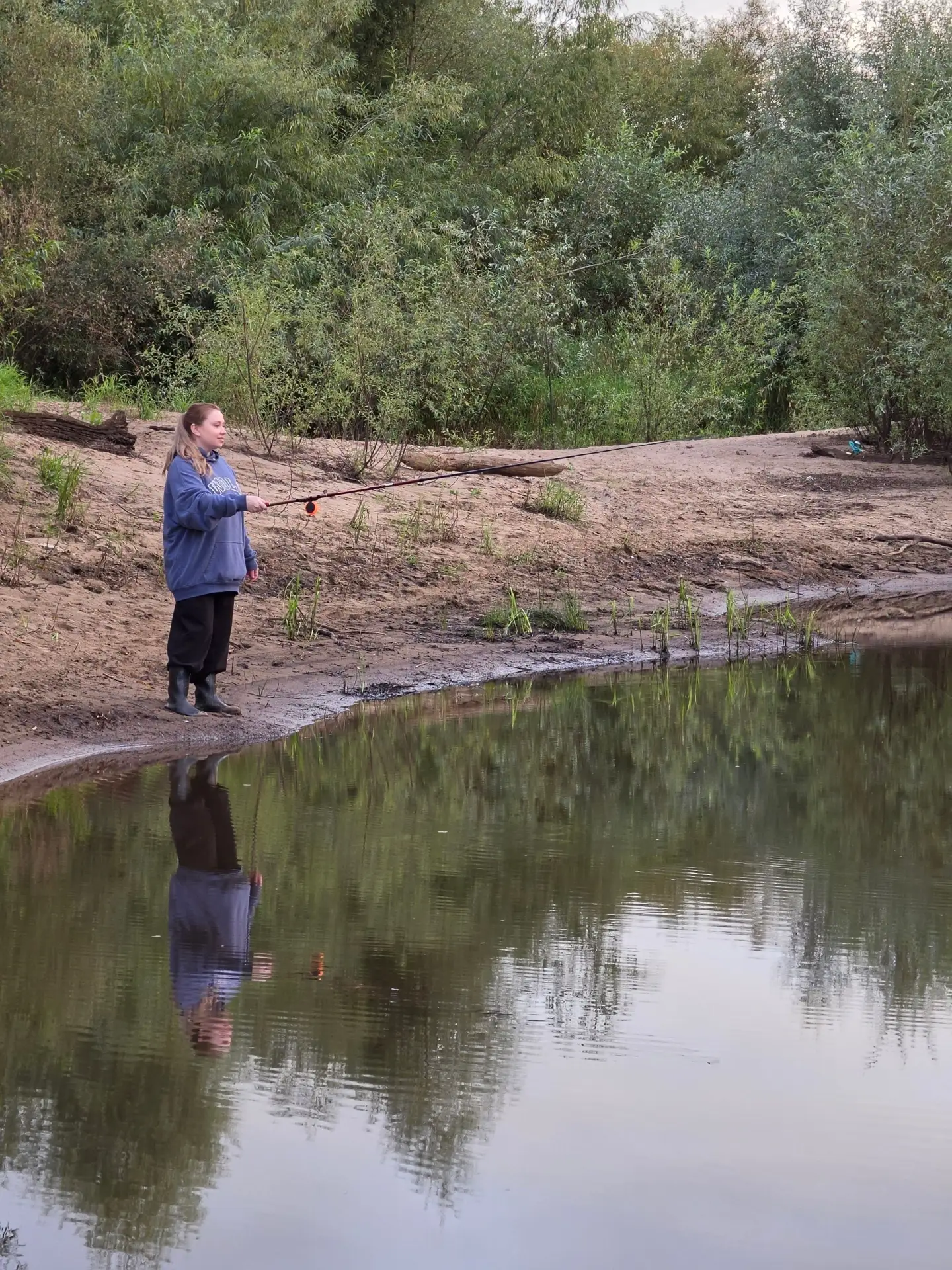 Виталий подсадил меня на новое и азартное хобби - рыбалка!🎣