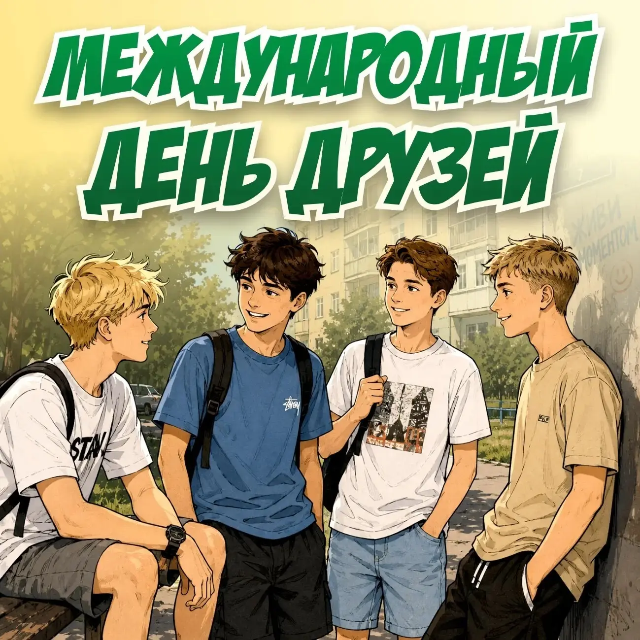 🤝  А вы знали, что 9 июня — Международный день друзей?