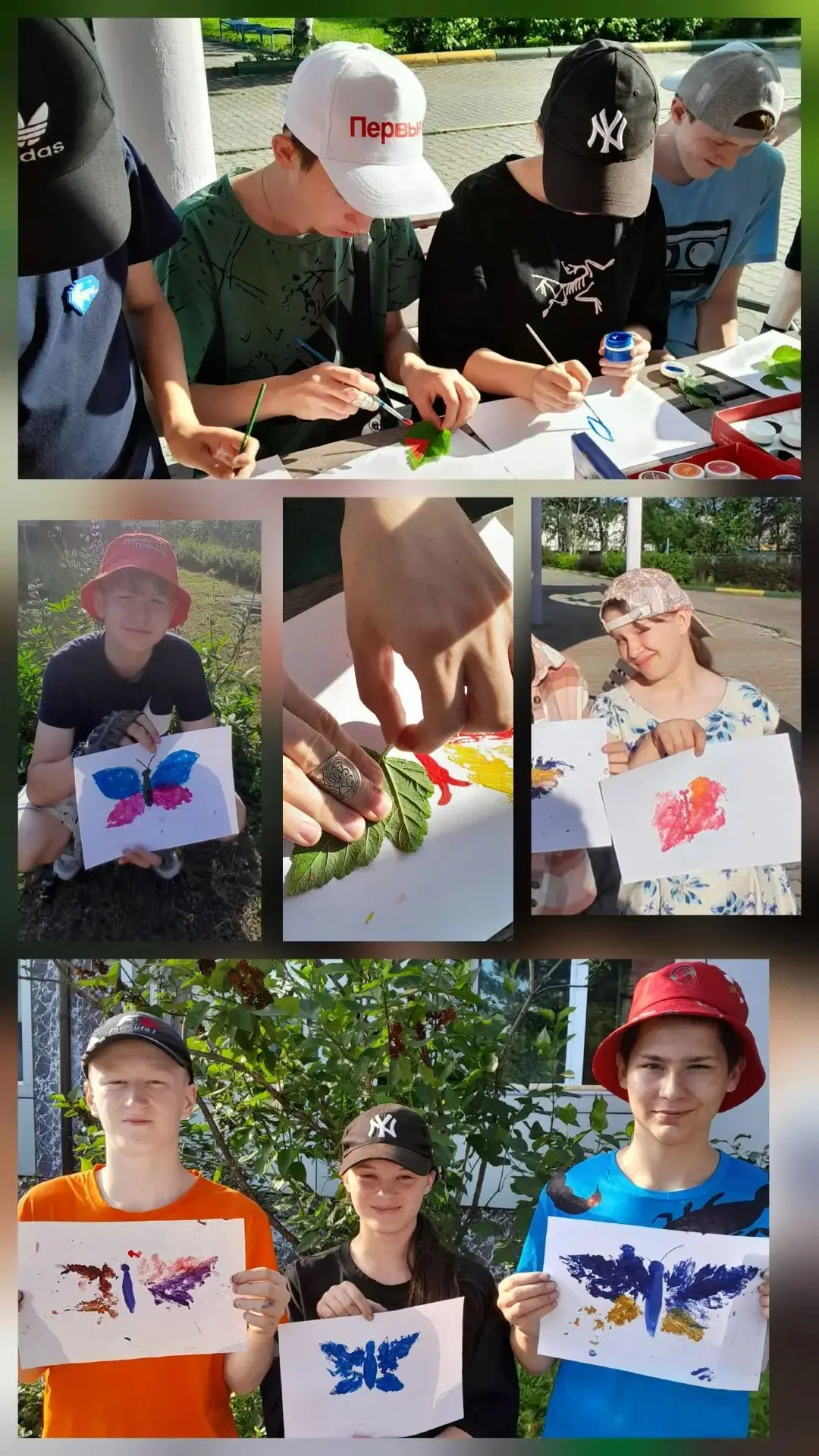 🎨🌿 А можно рисовать и листьями! Увлекательное занятие 2 отряда. 🌿🎨

Сегодня, в этот солнечный де