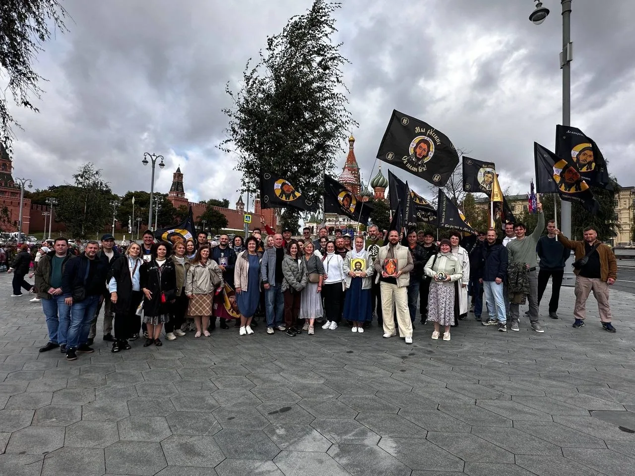 В Москве прошёл Общемосковский Крестный ход.
