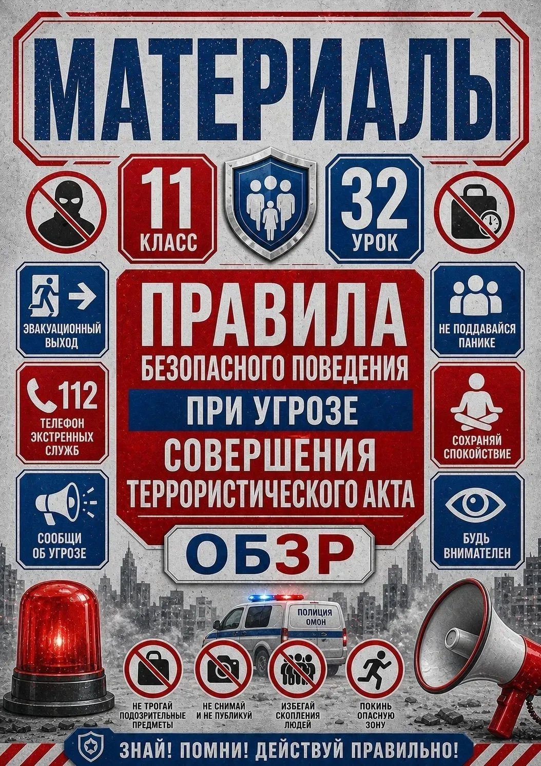 Продолжаем цикл занятий по основам безопасности. На этой неделе с учащимися 8 «Б» класса разобрали о