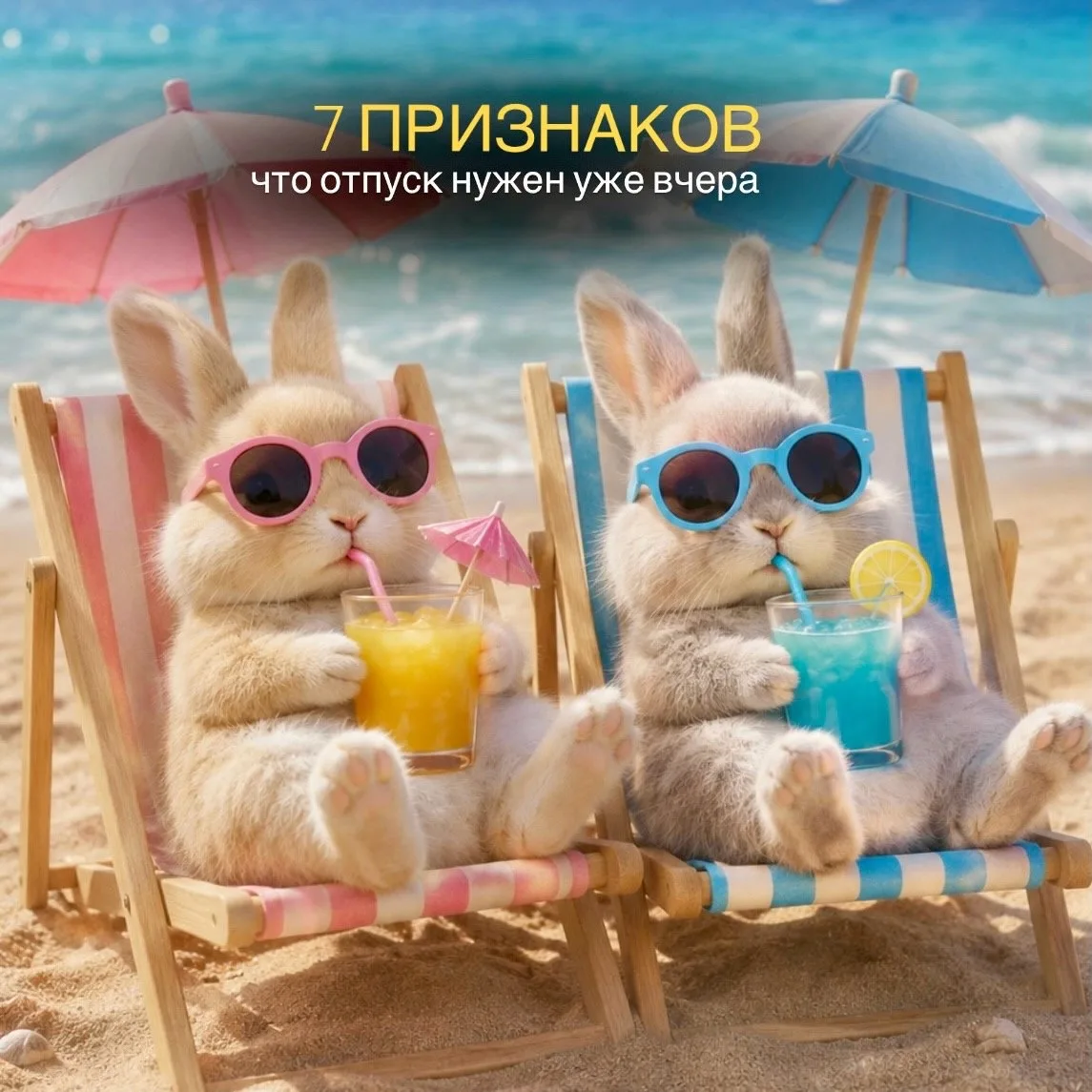 Как понять, что тебе пора на море 💦