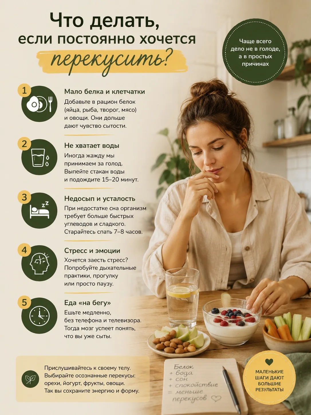 Постоянно хочется перекусить?