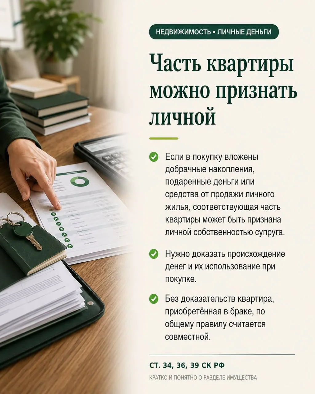 Когда квартира считается совместно нажитым имуществом и как её делят при разводе