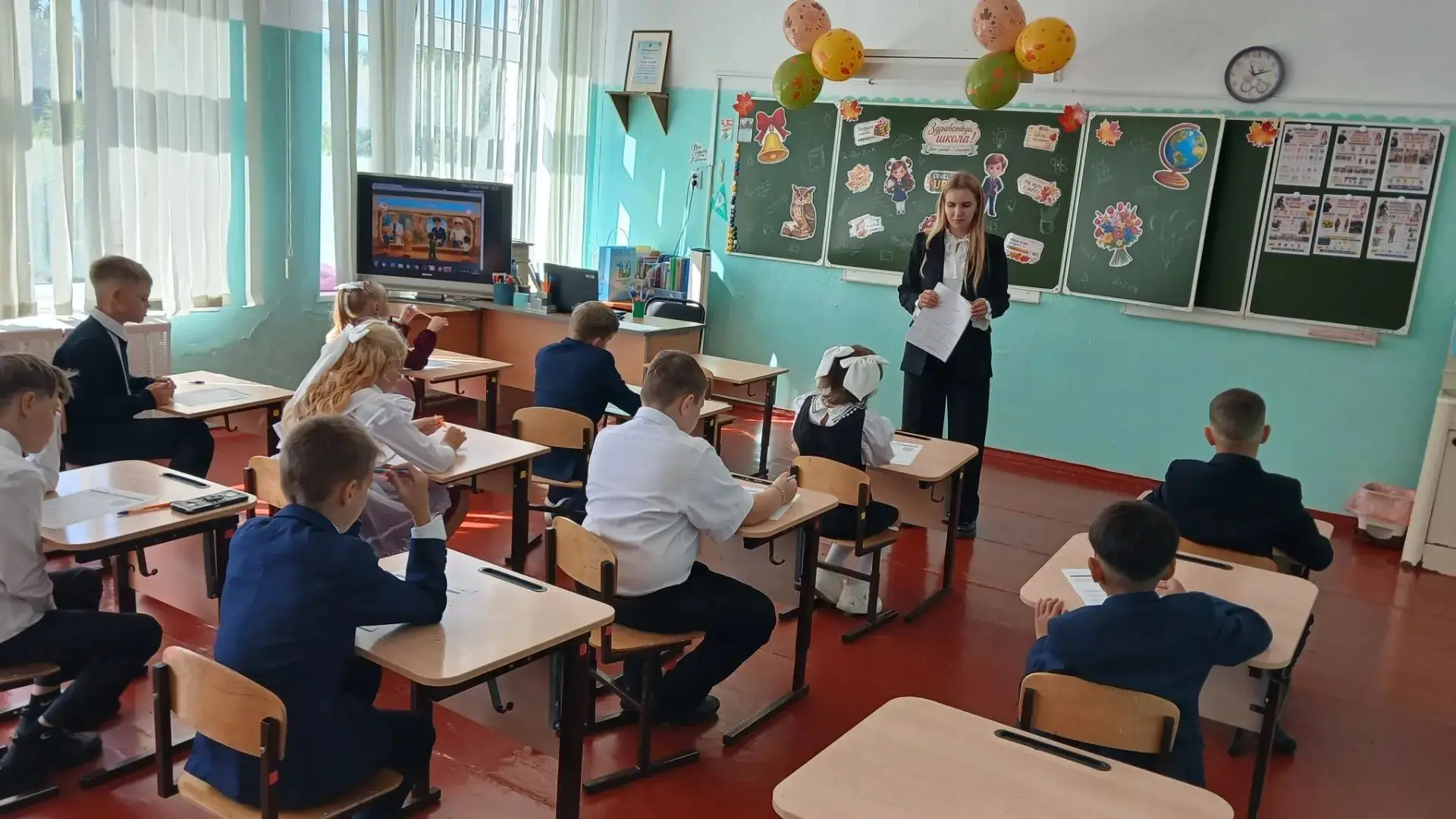 Первые уроки нового учебного года! 🎒📚