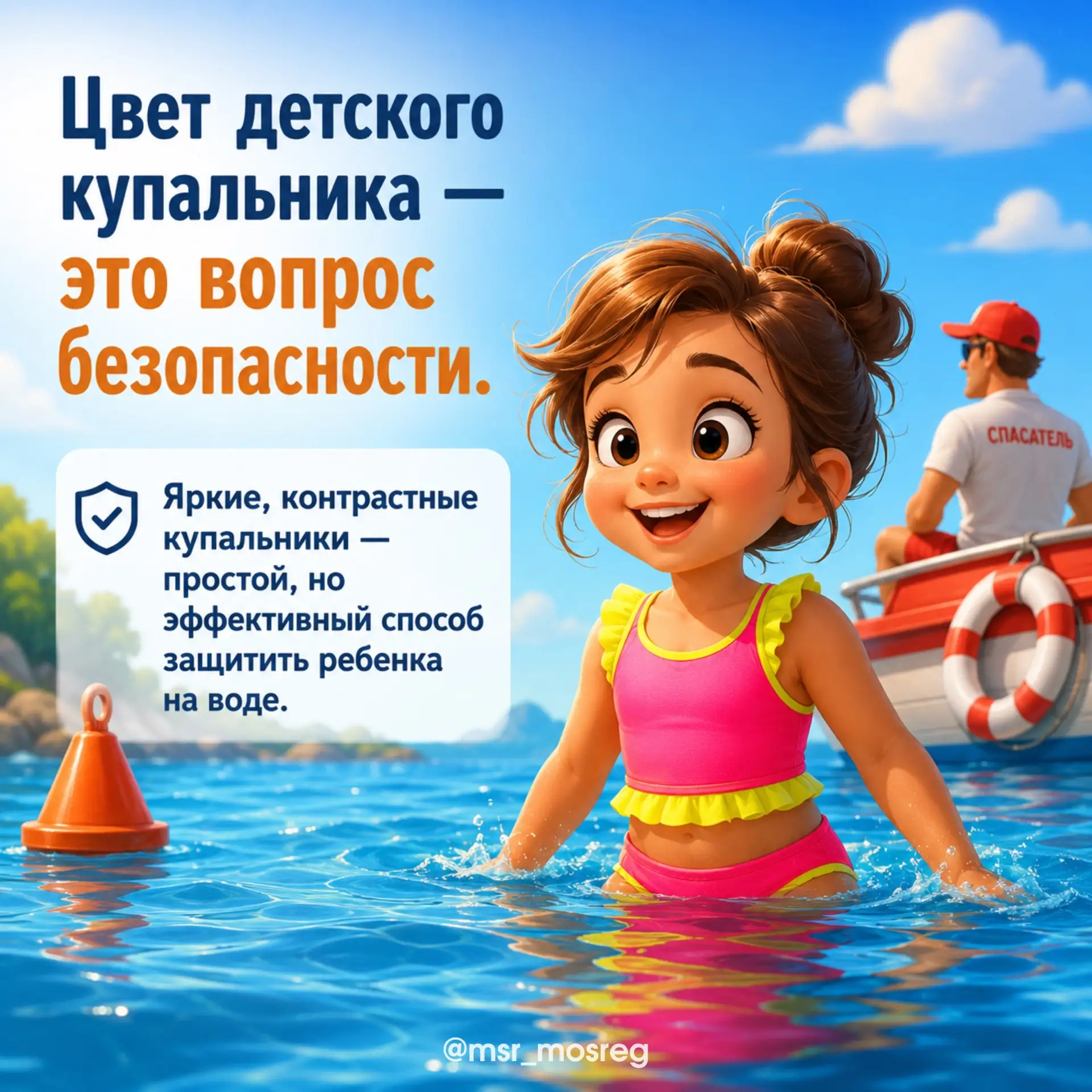 🌊🛟 Дети в воде: правила безопасности