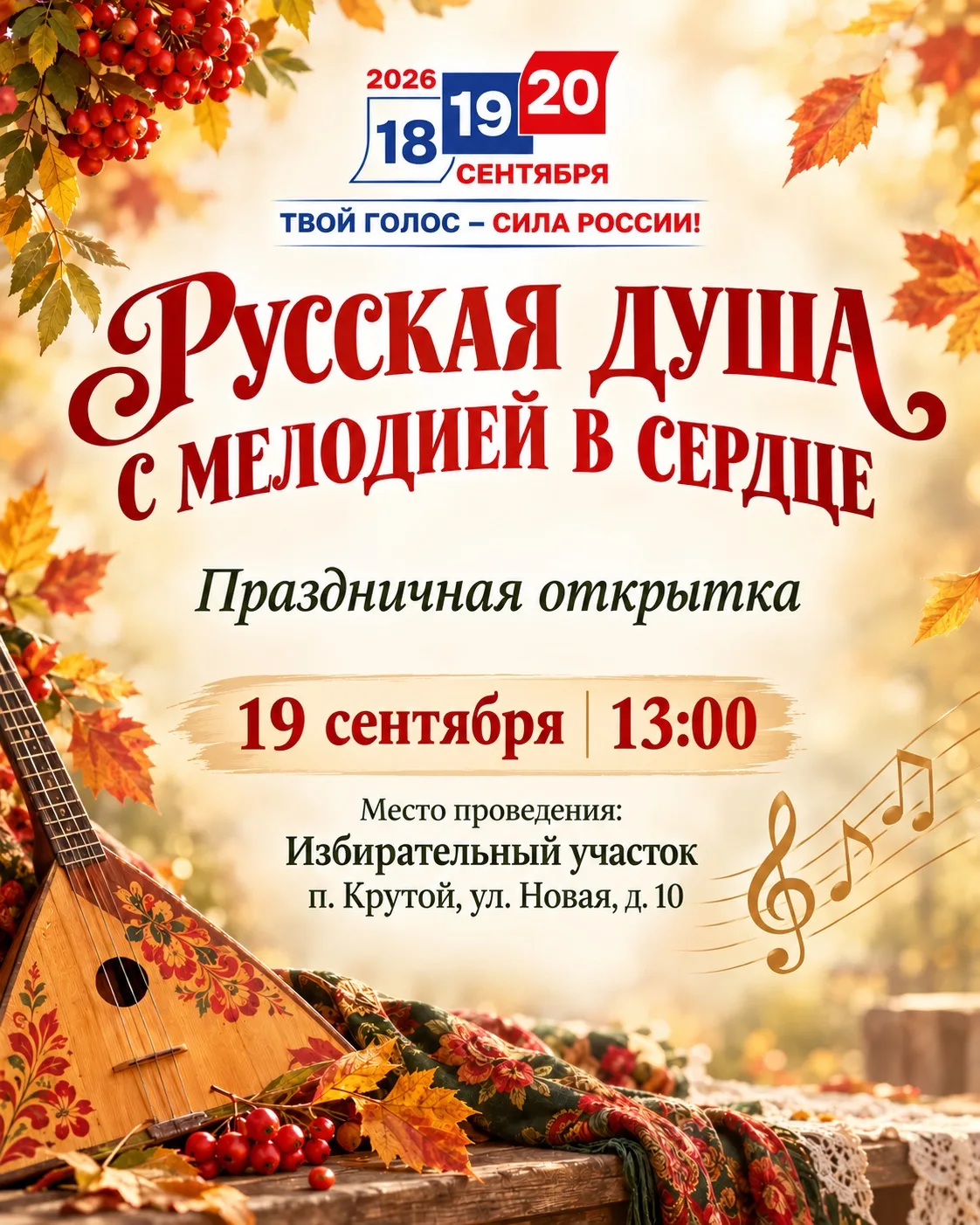 🍂 Осень и музыка! 🎶