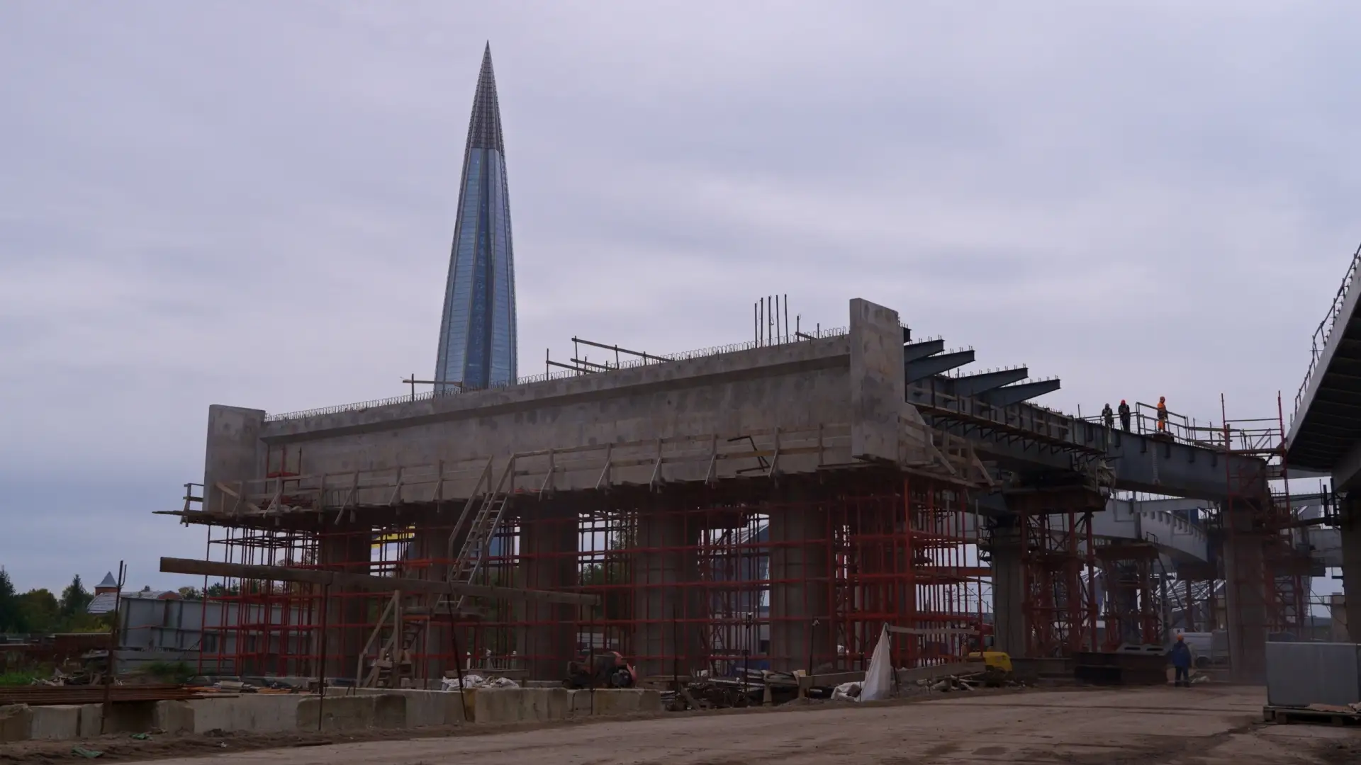 🏗️ Строительство М‑32 идёт по графику и достигло «экватора»