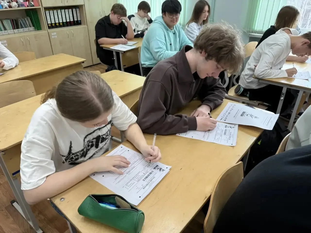 В гимназии состоялся «Диктант Победы»!  🇷🇺