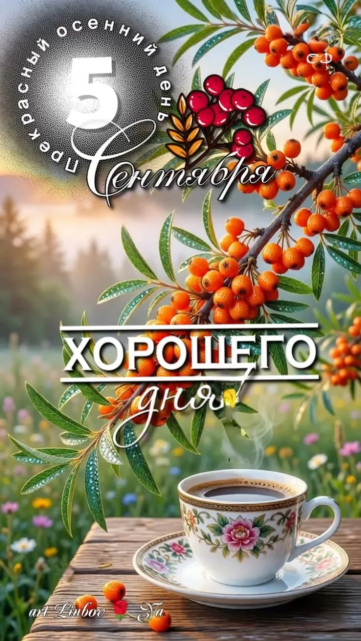 С 5 сентября