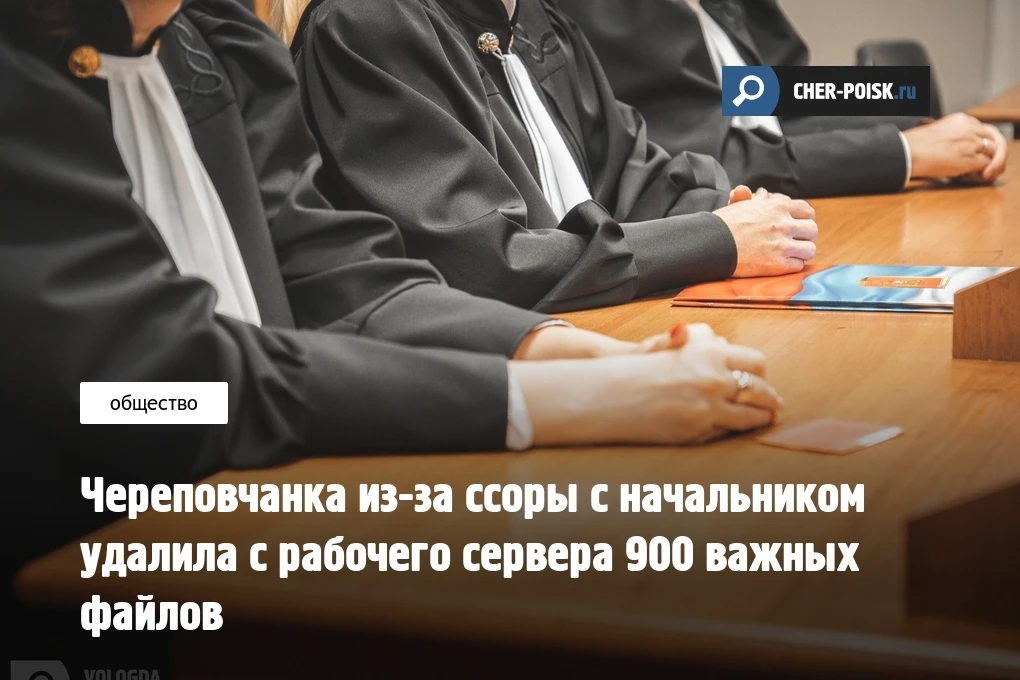 В Череповце будут судить бывшую сотрудницу страховой компании. 58-летняя женщина удалил более 900 ва