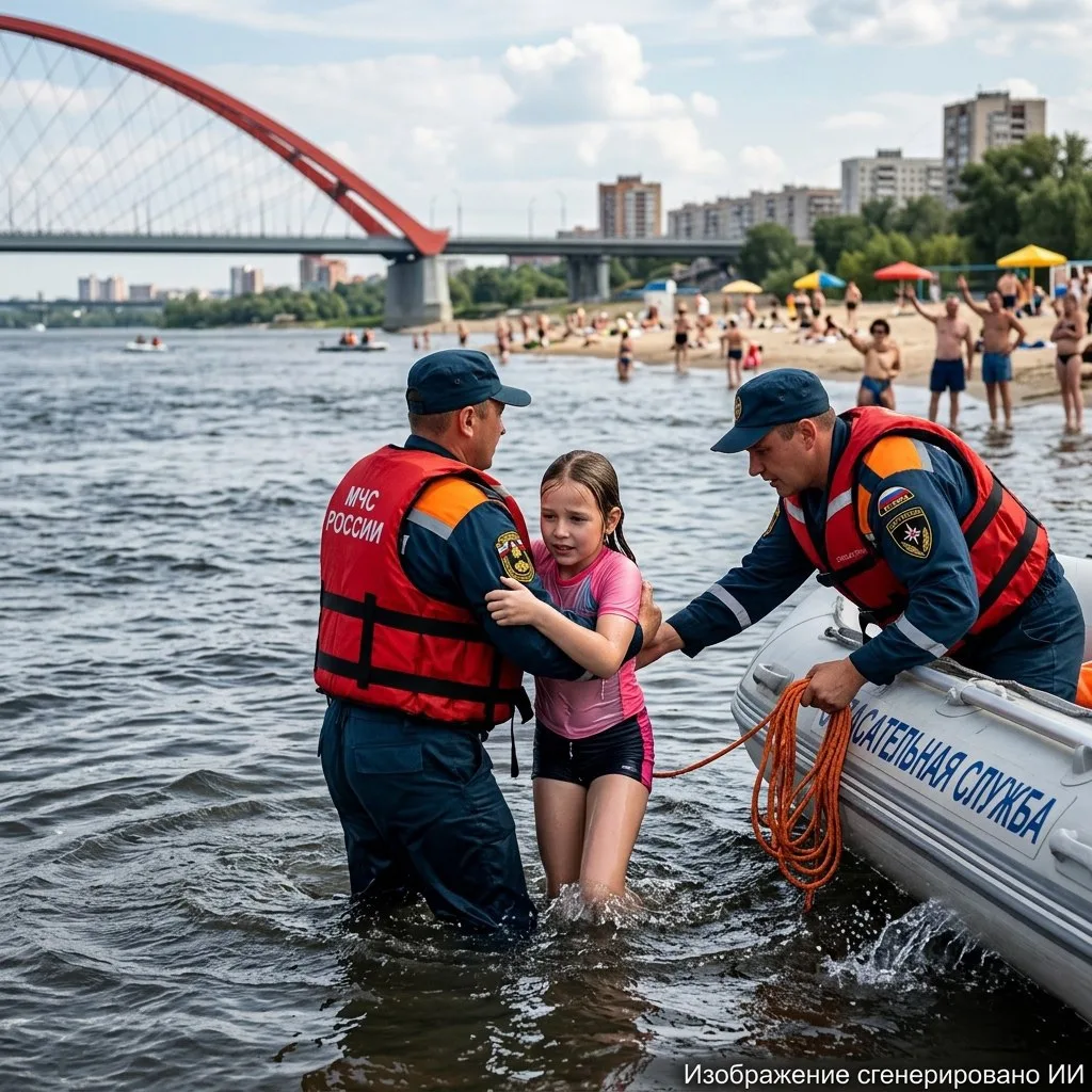 🌊 Течение едва не унесло ребёнка в Обь

На Бугринском пляже спасатели заметили девочку, которую нач