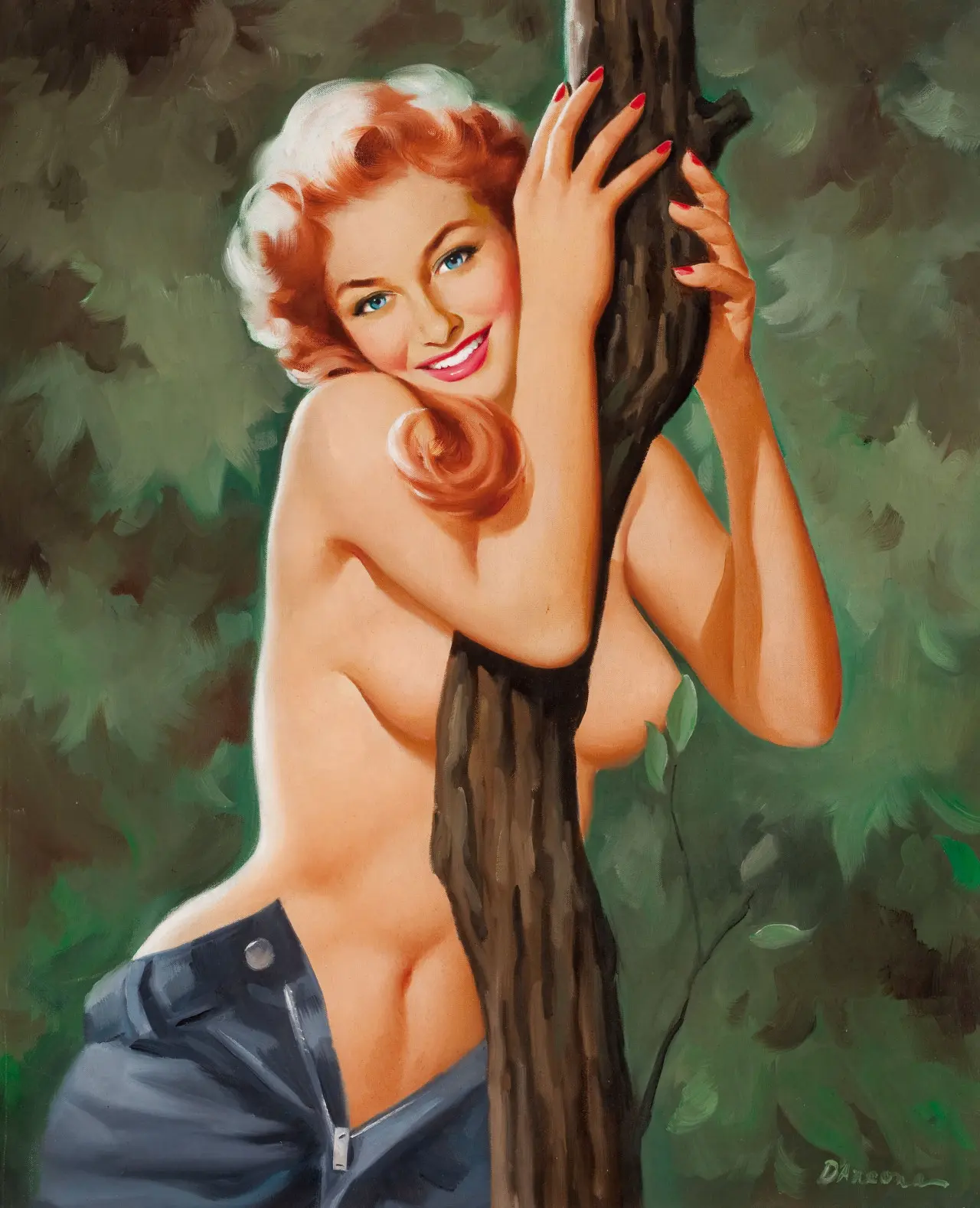 Edward D'Ancona (b. 1909, American) Wood Nymph