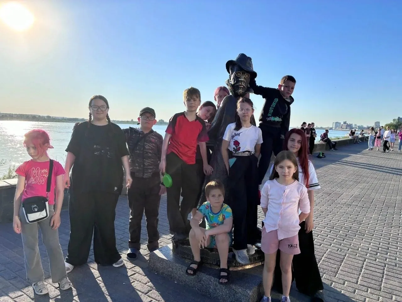 ☀️ Ежегодно воспитанники Детского клуба «Весёлые ребята» при Католической церкви посещают летний вые
