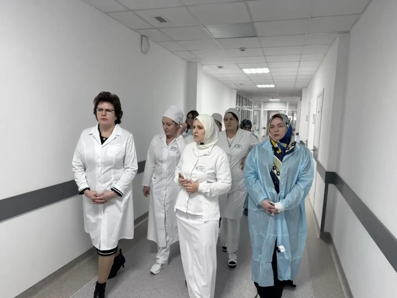 Алла Самойлова посетила с рабочим визитом Чеченскую Республику.   Руководитель Росздравнадзора посет