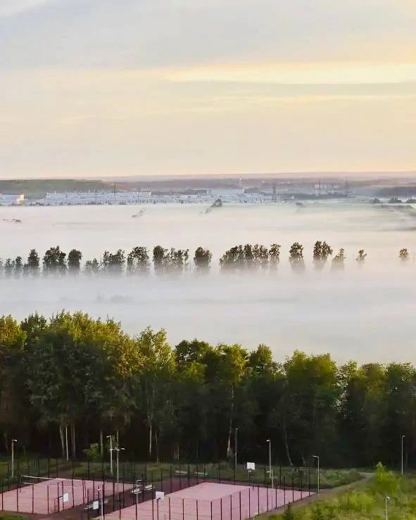 Пока поля не застроили, @kamenka_komenda остается местом для созерцания шикарных рассве...