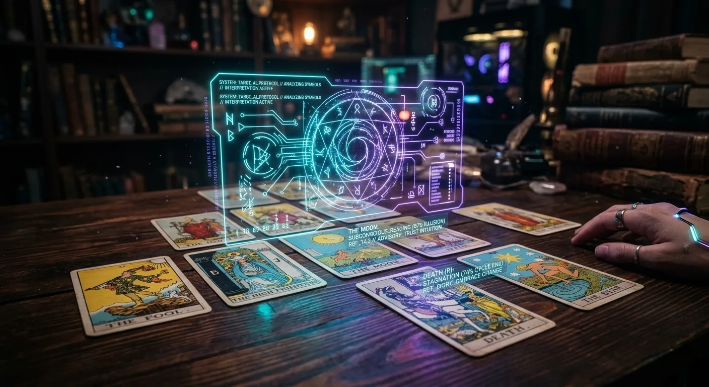 🃏 Карты, деньги, два ядра: тарологи массово переходят на нейросети  ​Пока одни боятся восстания маши