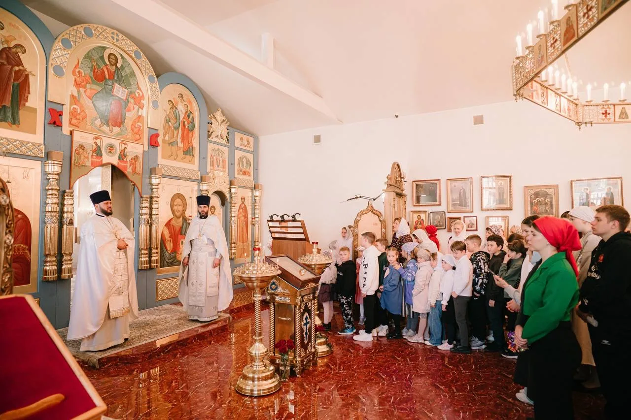 В день славянской письменности и культуры в храме св. блг. князя Димитрия Донского г.Иркутска произо