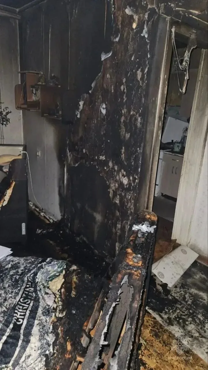🔥 Оставленный без присмотра удлинитель стал причиной пожара в Курске