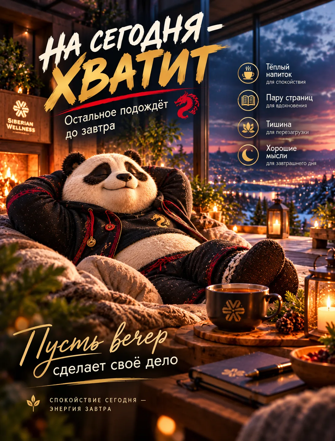 На сегодня всё. Можно официально перестать быть продуктивным человеком. 😄